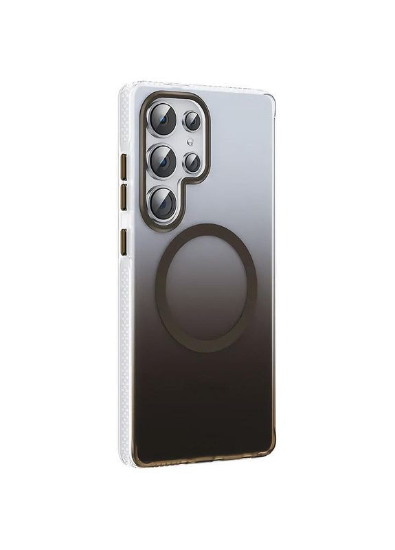 Чохол на Samsung Galaxy S25 Ultra / для самсунг галаксі С25 ультра з функцією магсейф MagSafe з градієнтом Black Epik (360632026)