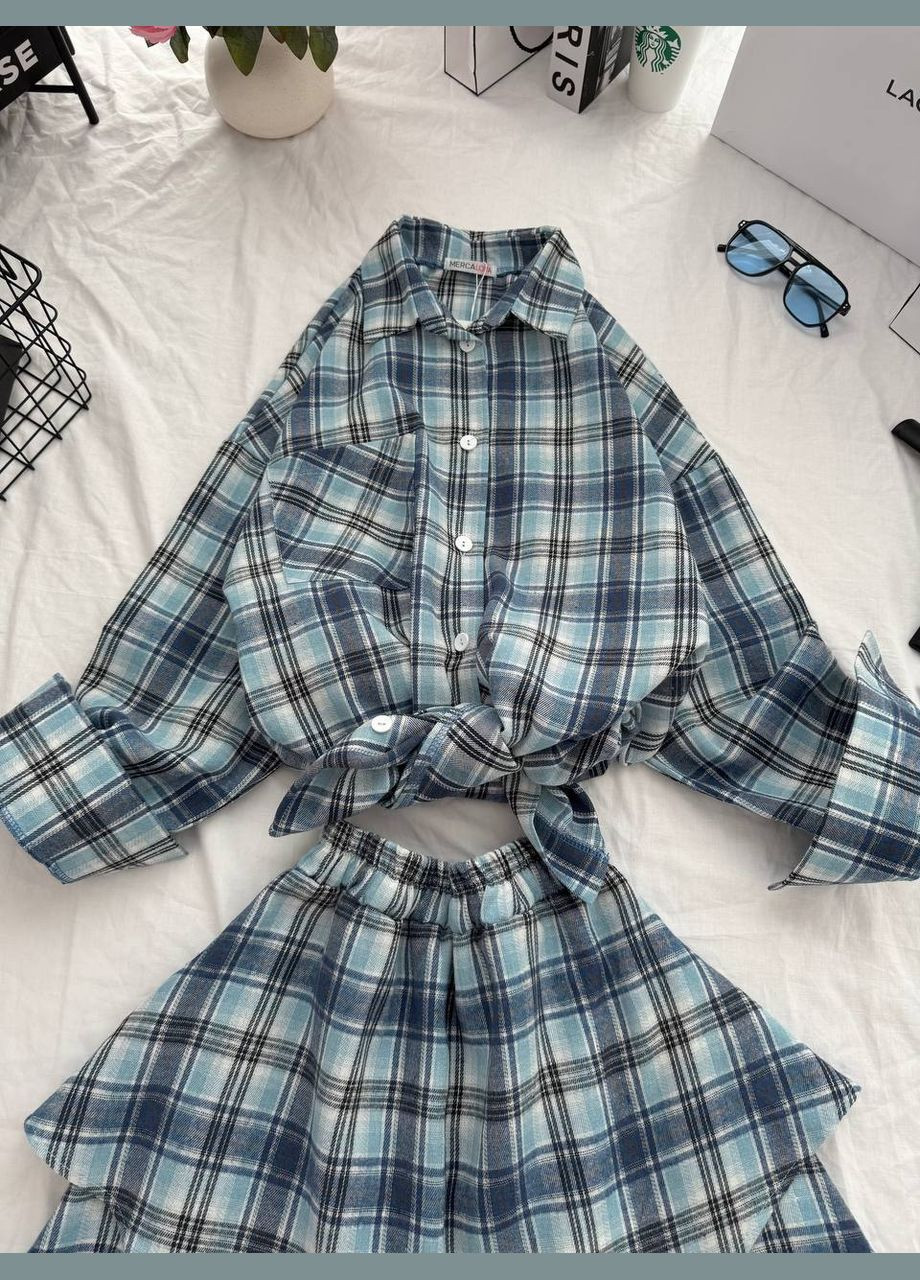 Жіночий костюм з сорочкою та спідницею Avanti (335980240)