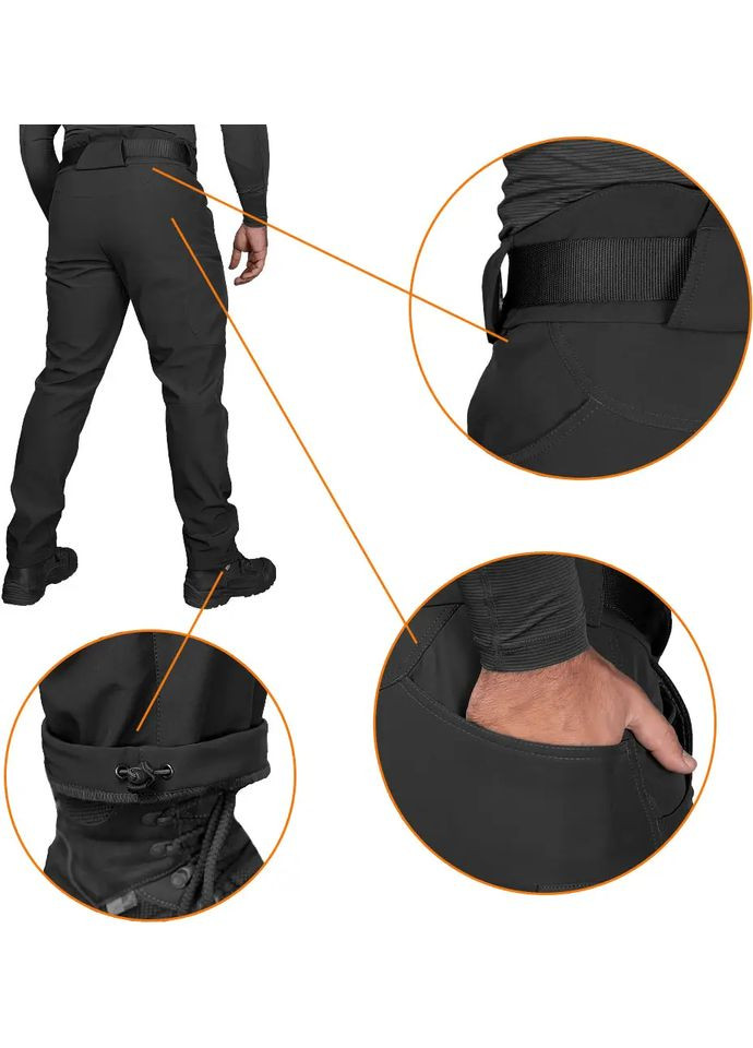 Штани ofthell Vent Black Camotec (326604021)