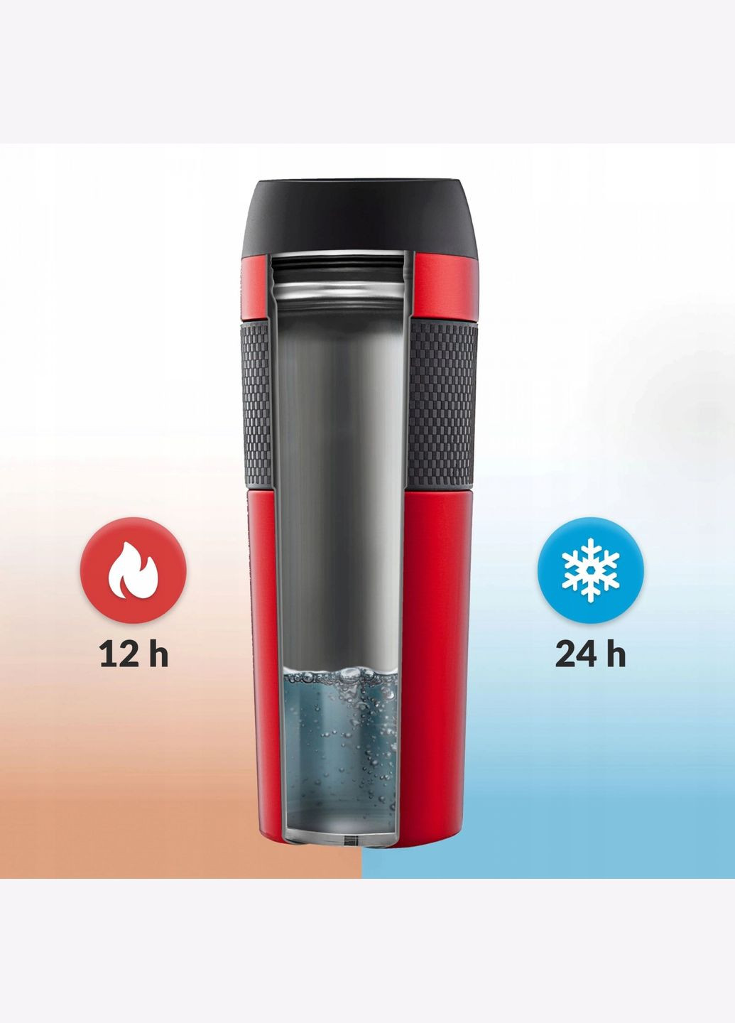 Термокухоль Travel 0.4 л Red (P-5907739315717) Mountain Goat (315826110)