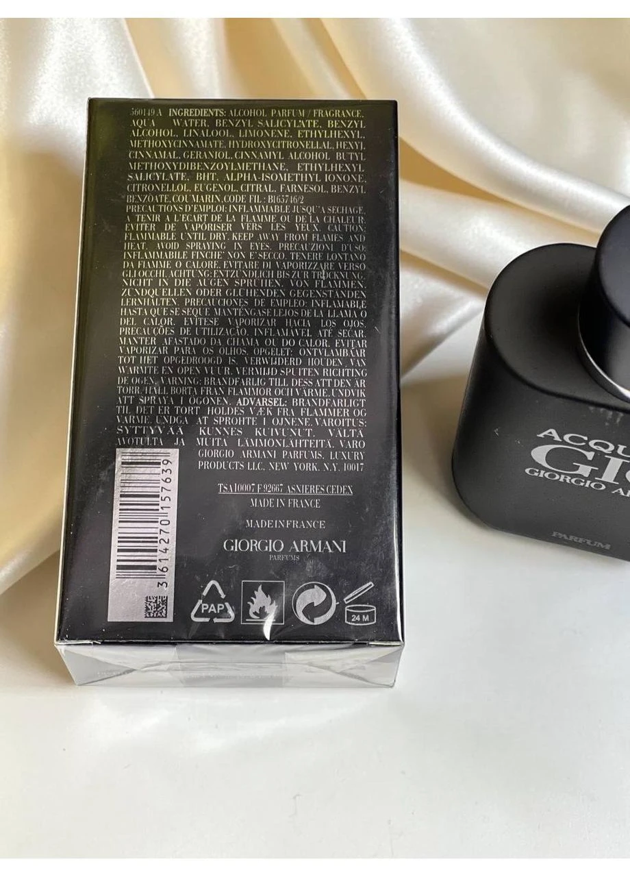 Чоловічий парфум Giorgio Armani Acqua di Gio Profumo (Джорджо Армані Аква ді Джіо Профумо) 125 мл Водяні Фужерні Деревні Стійкі No Brand (400539712)