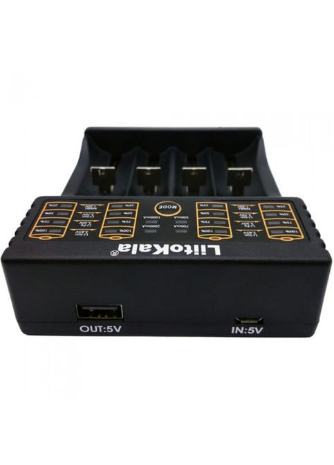 Универсальное зарядное устройство Lii-402 для 4 аккумуляторов 18650, AAA, AAA Li-Ion, LiFePO4, LiitoKala (323486007)