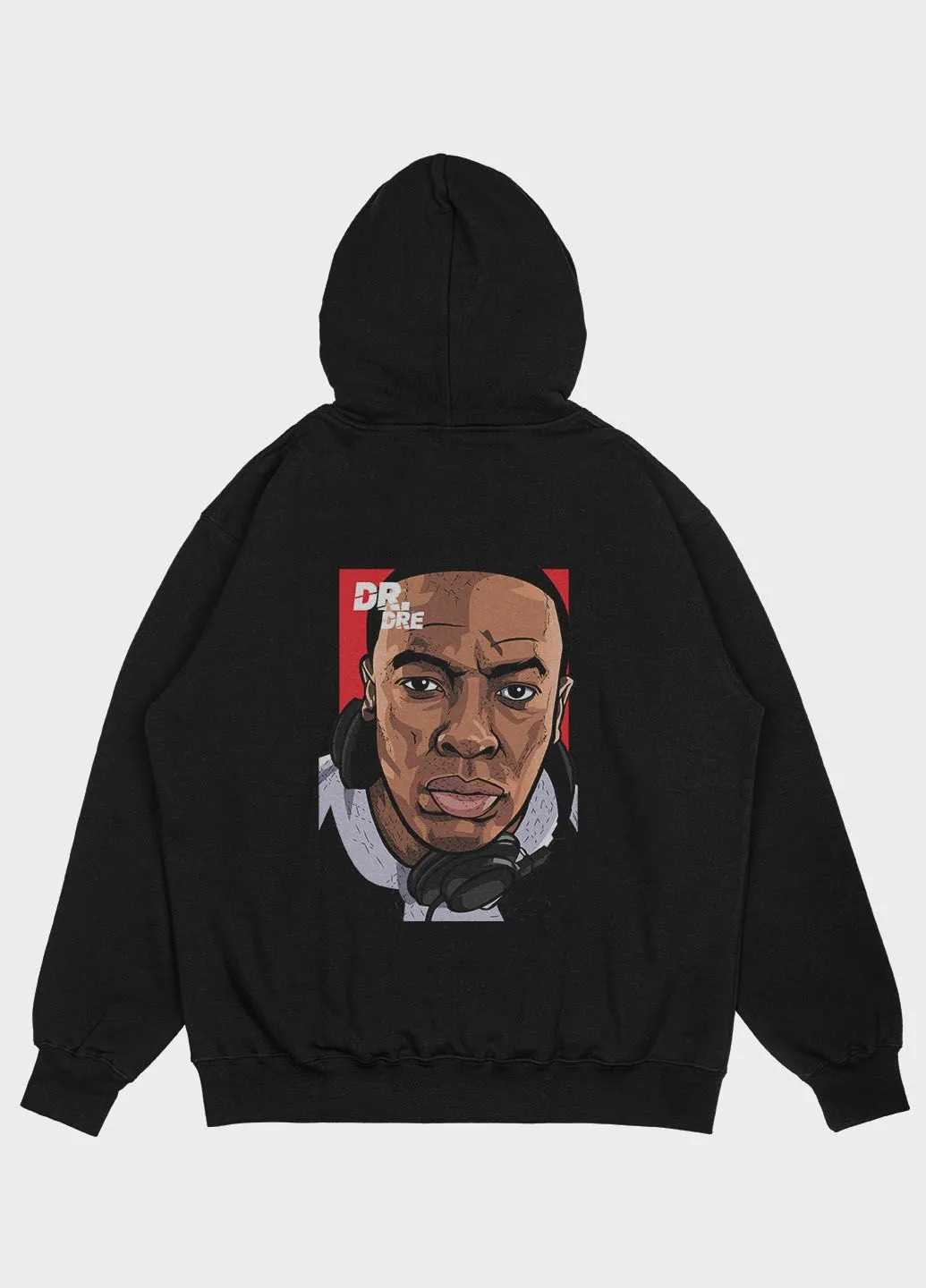 Жіноче худі з принтом Hip-Hop/Dr.Dre (HD004-7-BL-004-1-113-F) Modno (276965986)