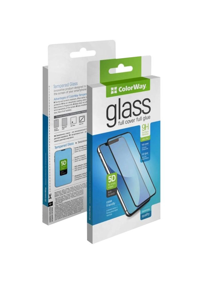 Защитное стекло 9H FC Glue Samsung Galaxy A55 Black (CWGSFGSGA556-BK) Colorway (307905358)