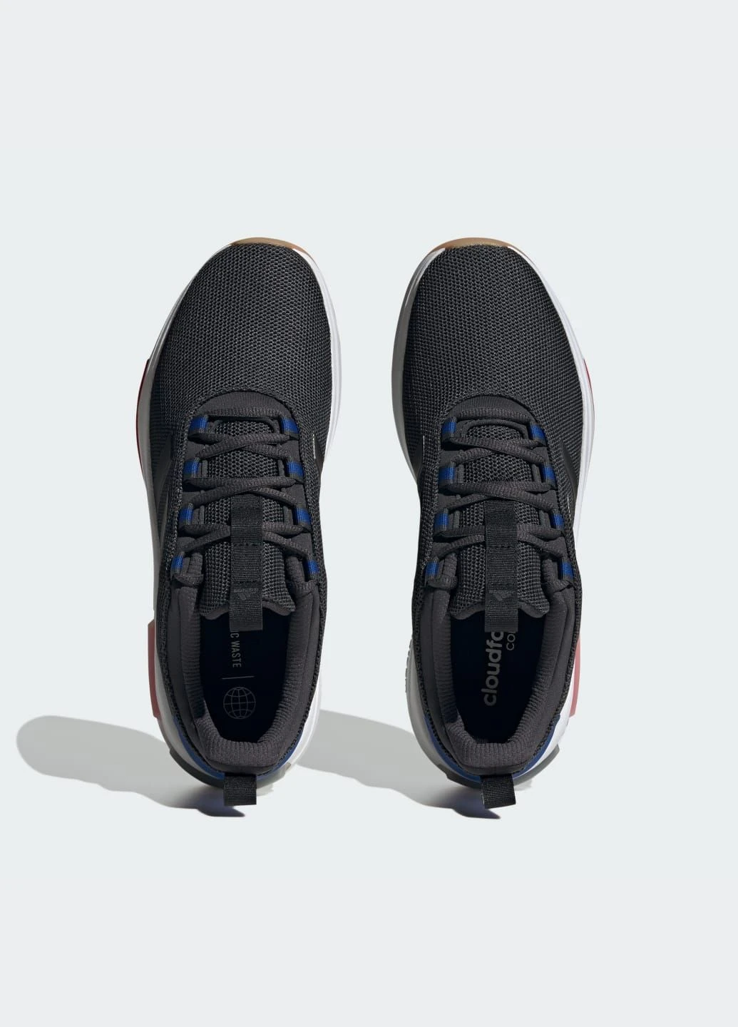 Сірі кросівки racer tr23 літні adidas