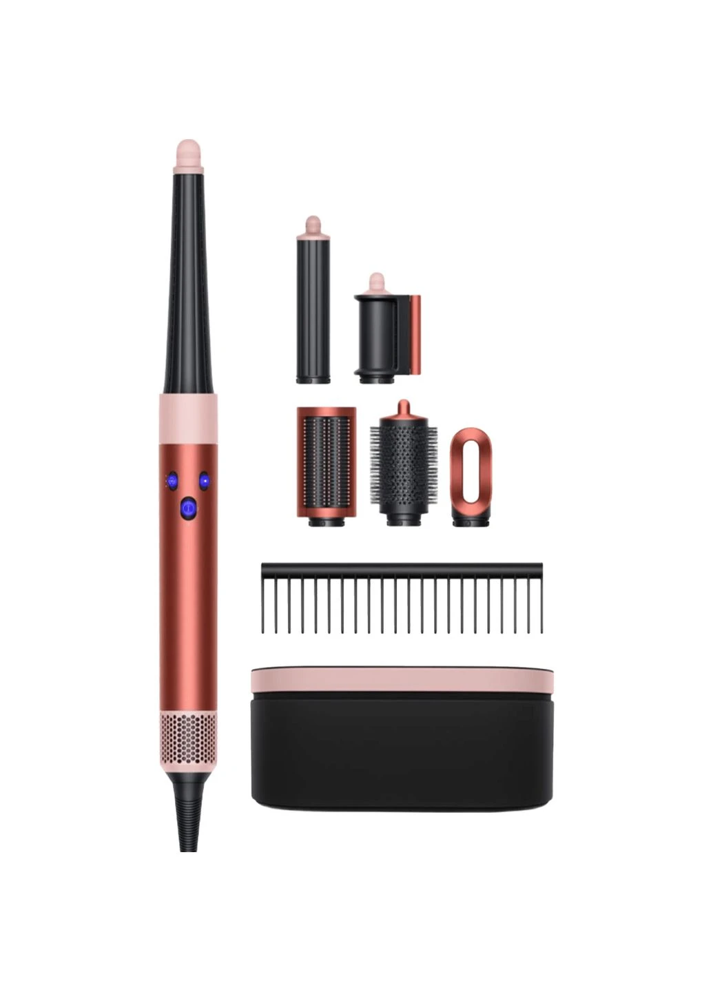 Фен-стайлер Airwrap Multi-Styler and Dryer Straight to Wavy Strawberry Bronze/Blush Pink (560767-01) CN [121548] Dyson (403417696)