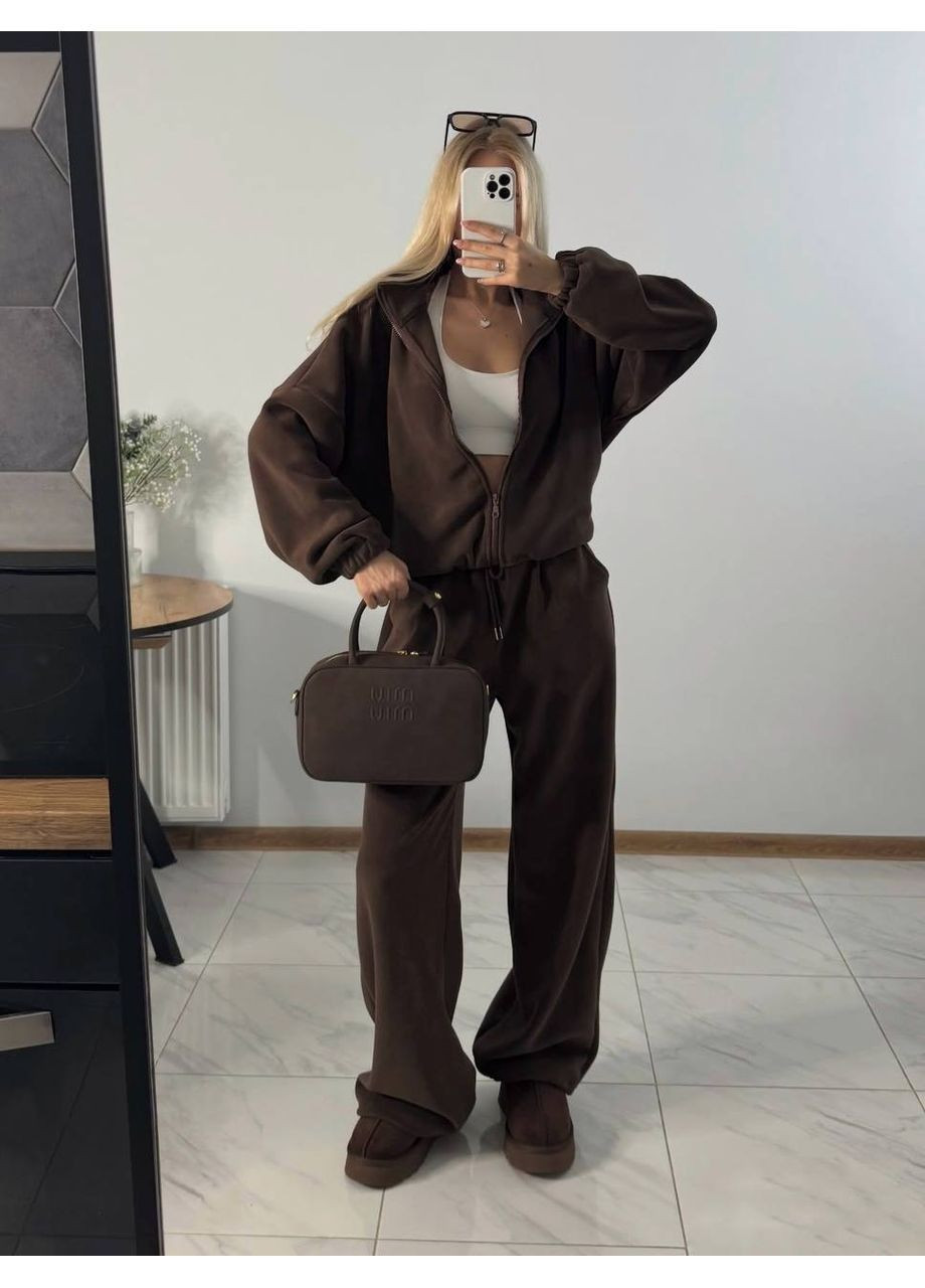 Женский флисовый спортивный костюм FINO Mode (369339635)