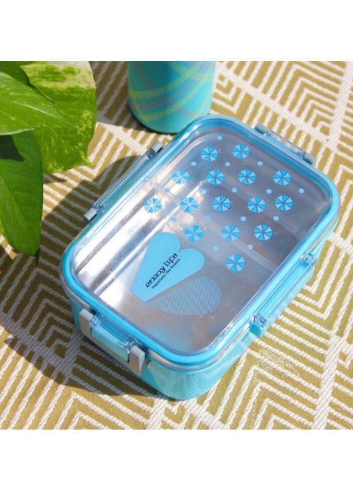 Ланч-бокс пищевой Бизнес-ланч 34489-4 7х14х19 см Olens (336148302)