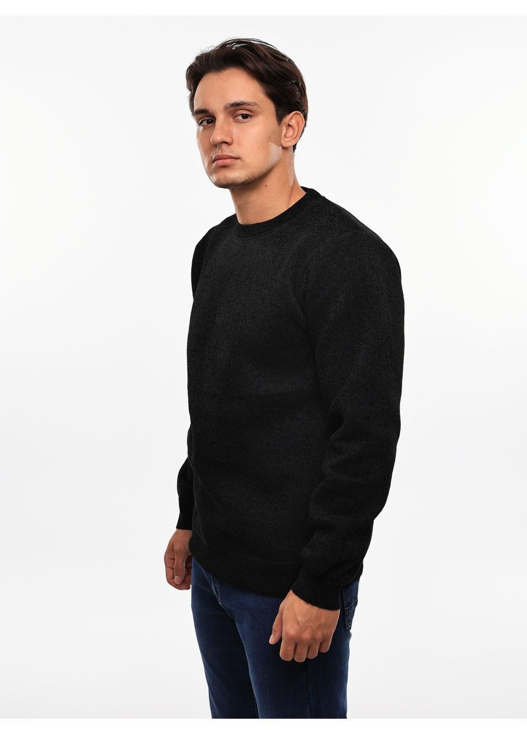 Чорний светр чоловічий No Brand