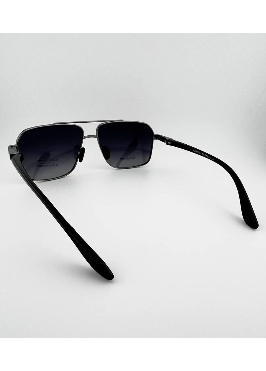 Чоловічі Сонцезахисні Окуляри MJ0828 Col.02-G7 Polarized Поляризація Чорні Градієнт MARC JOHN (382320076)