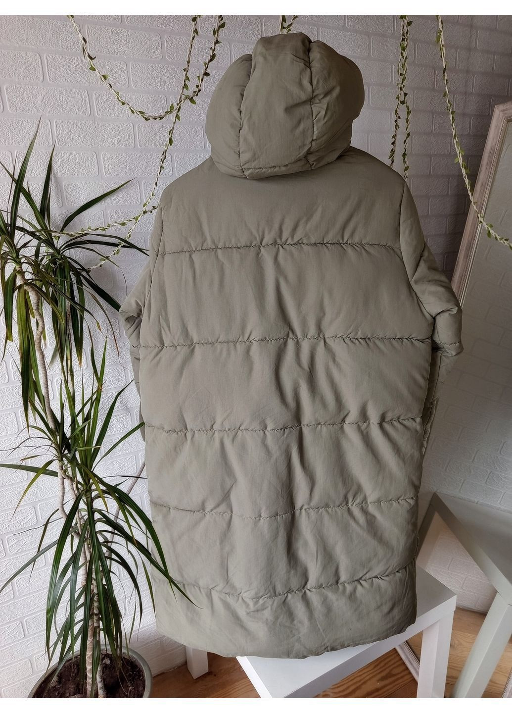 Світло-зелений Пуховик H&M