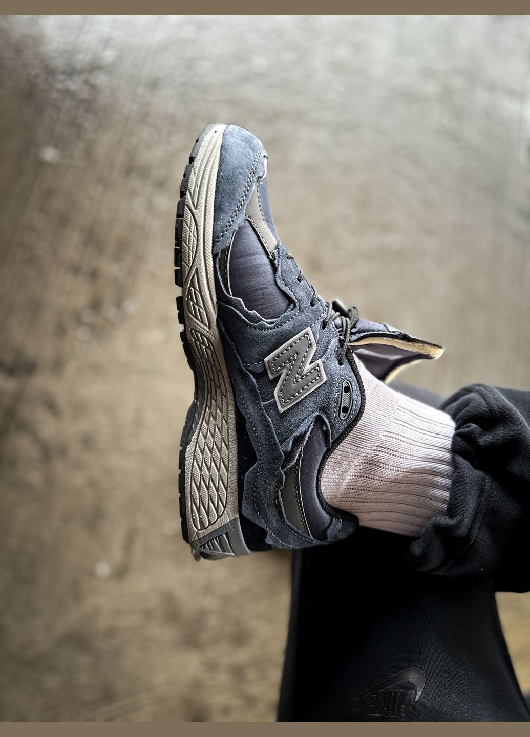 Синій Осінні кросівки чоловічі new balance 2002r protection pack blue | нью беланс 2002r сині No Brand