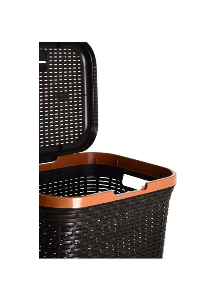 Корзина для белья 0726 Роттанг BROWN 55 л Violet House (322909989)