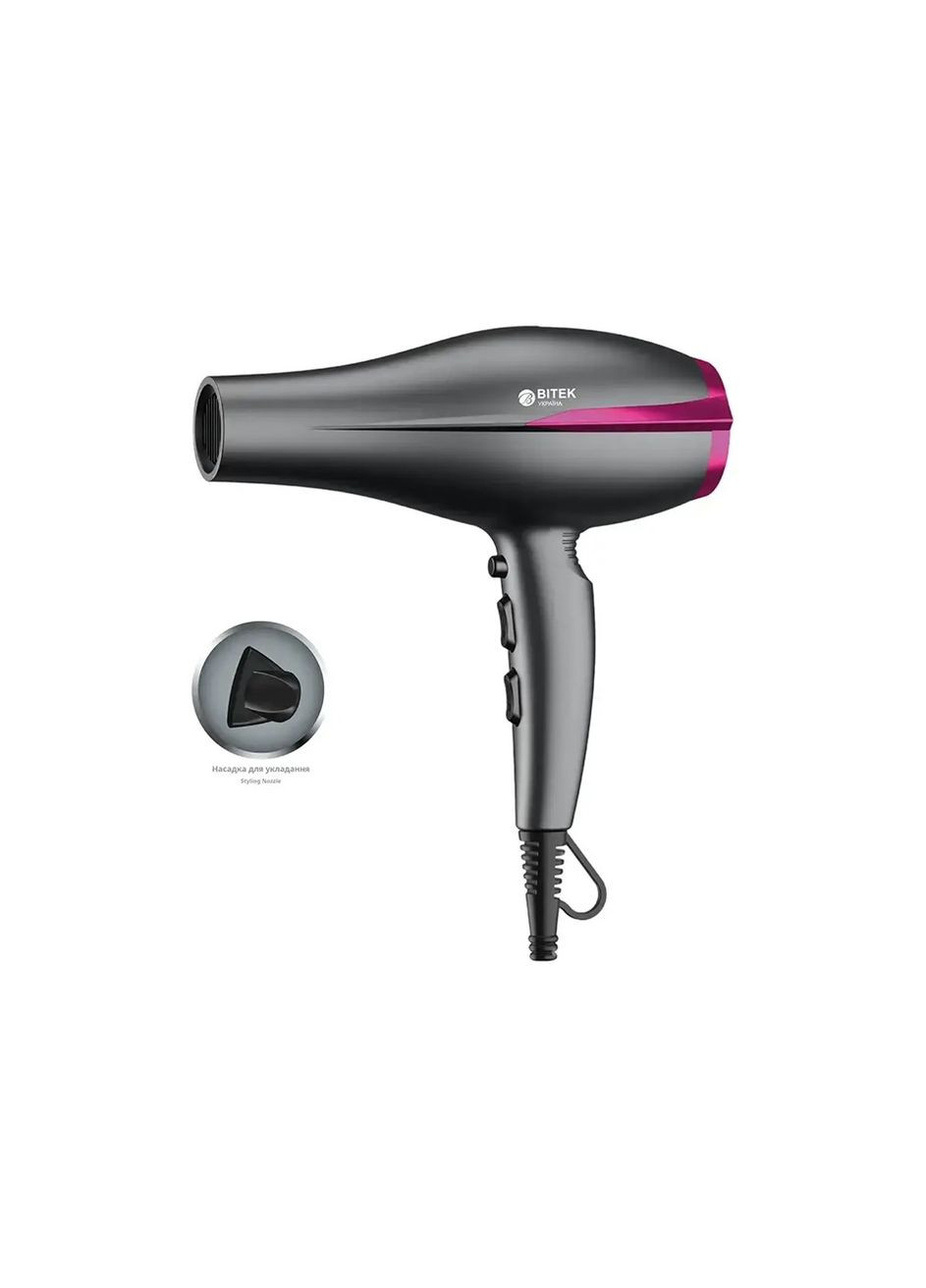 Фен BT-409G 3500 Вт серый BiTEK (364106873)
