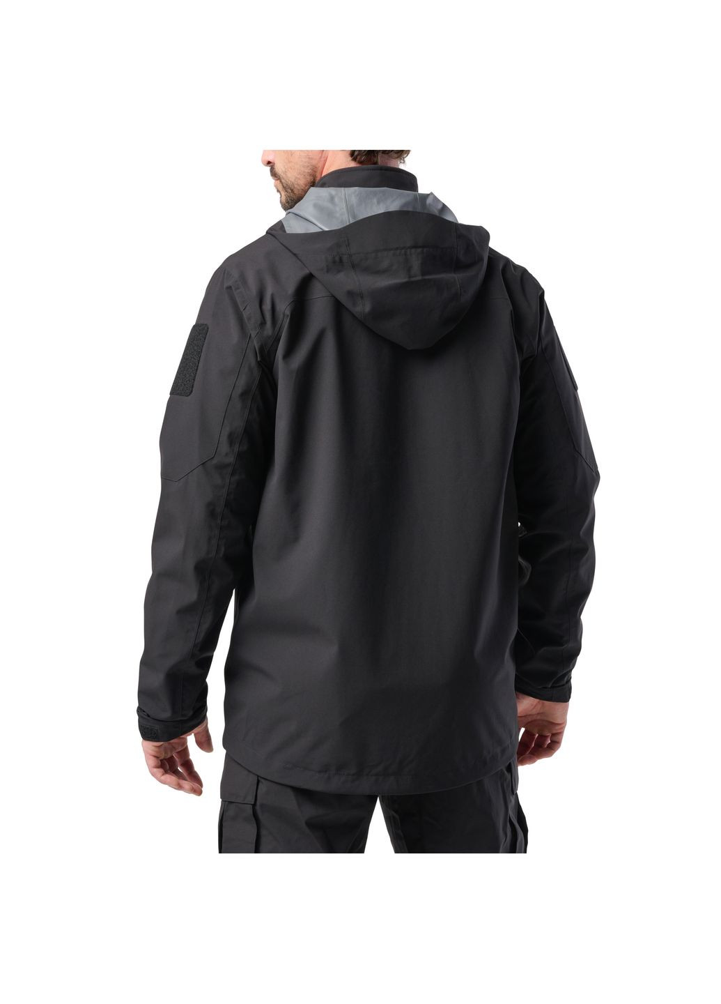 Куртка штормовая Force Rain Shell Jacket Black 5.11 Tactical (315821914)