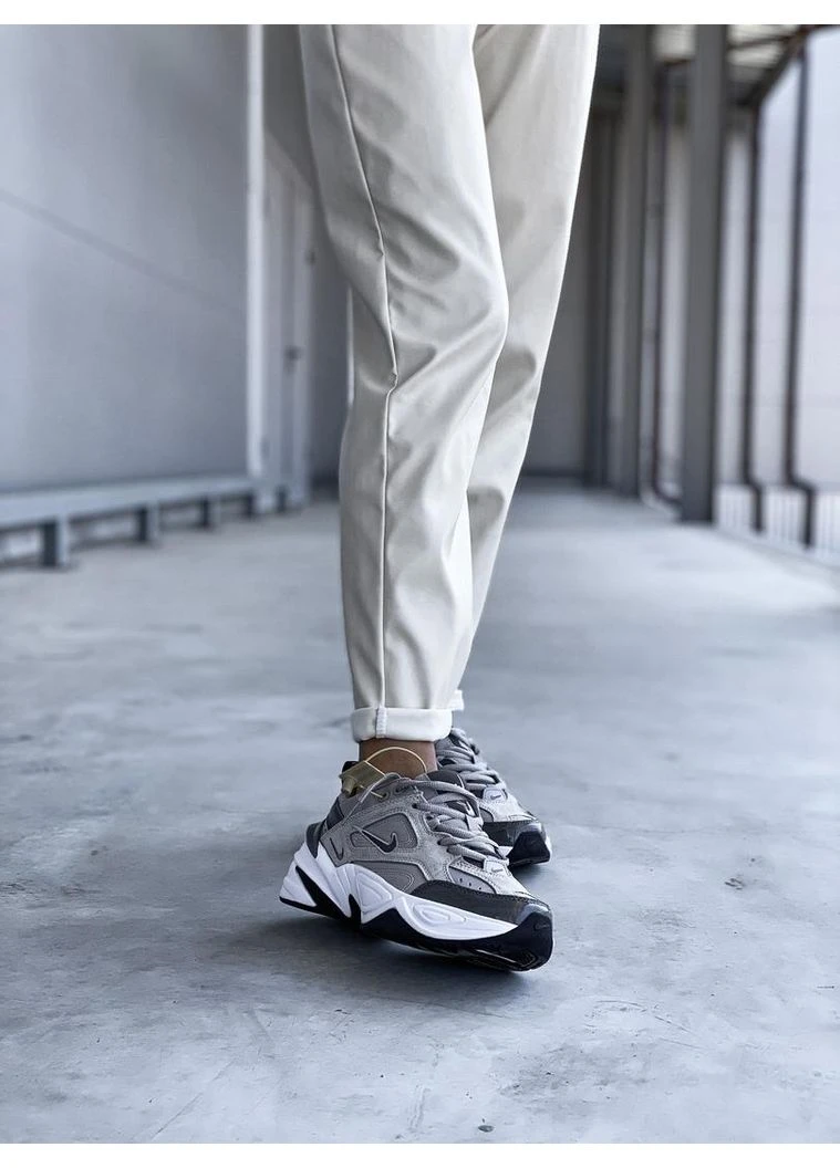 КРОСІВКИ ЖІНОЧІ NIKE M2K TEKNO GREY BEIGE НАЙК М2К ТЕКНО СІРІ No Brand сірі демісезони (391999464)