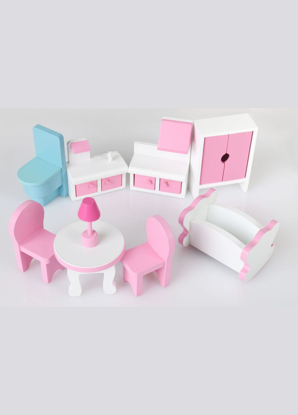 Деревянный кукольный дом с LED подсветкой () 3892 Funfit (309005948)