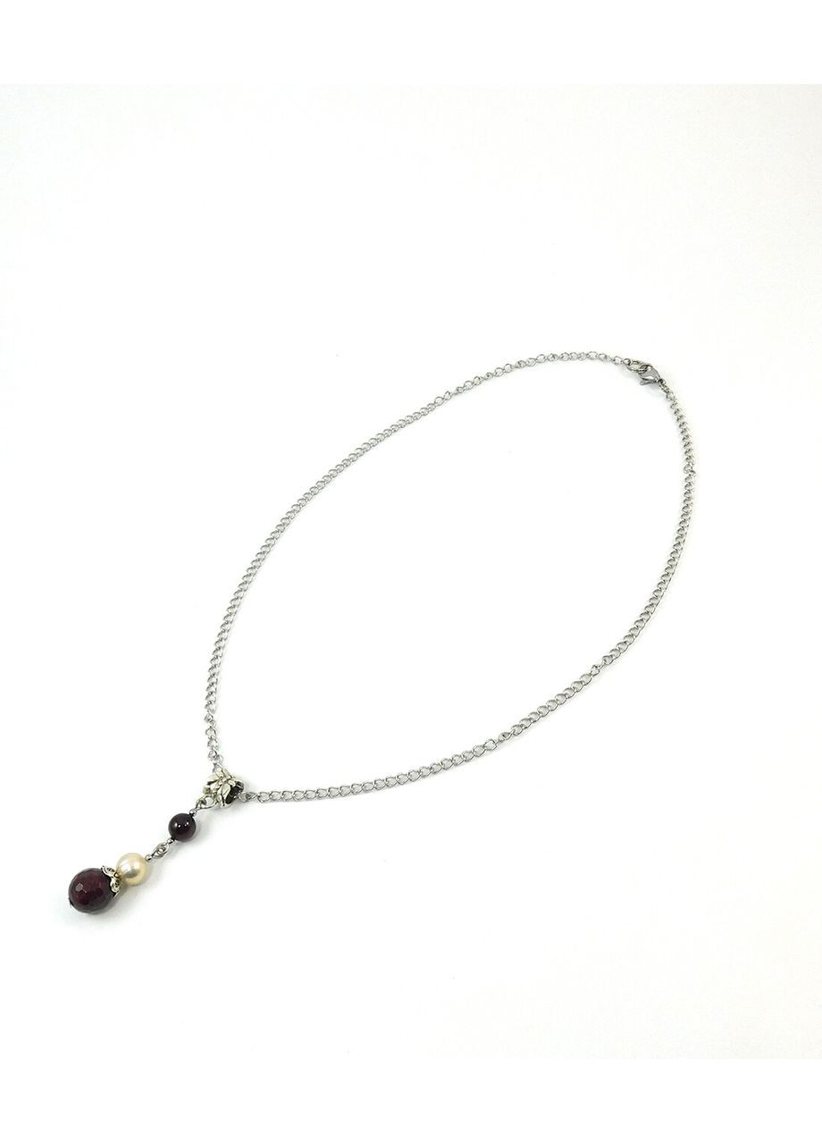 Эксклюзивная подвеска Гранат, Жемчуг Fursa fashion (322773974)