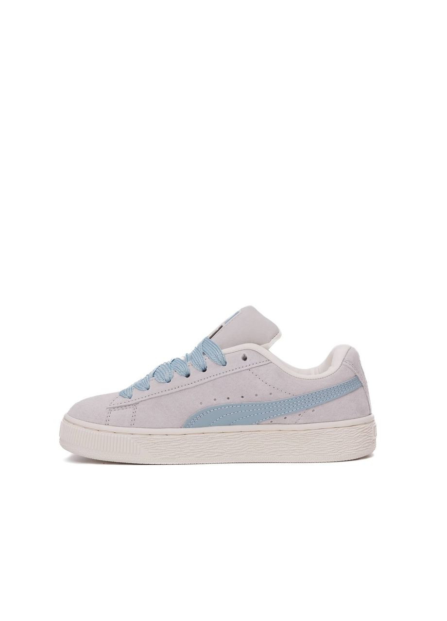 Кроссовки женские Puma ND No Brand Suede XL Grey Blue светло-серые демисезоны (317639600)