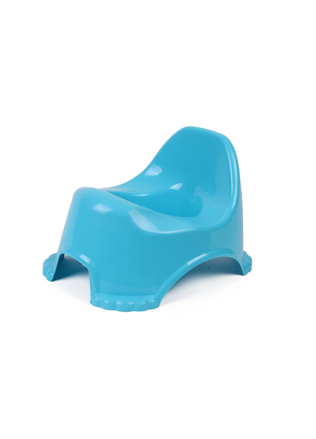 Горщик дитячий для хлопчиків зі спинкою Блакитний (39500312421) ТехноК (369798567)