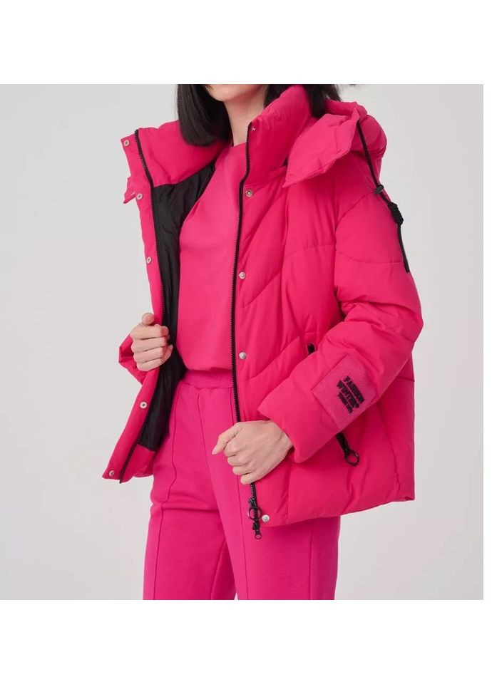 Чорна зимня зимова жіноча куртка 3912 l Towmy