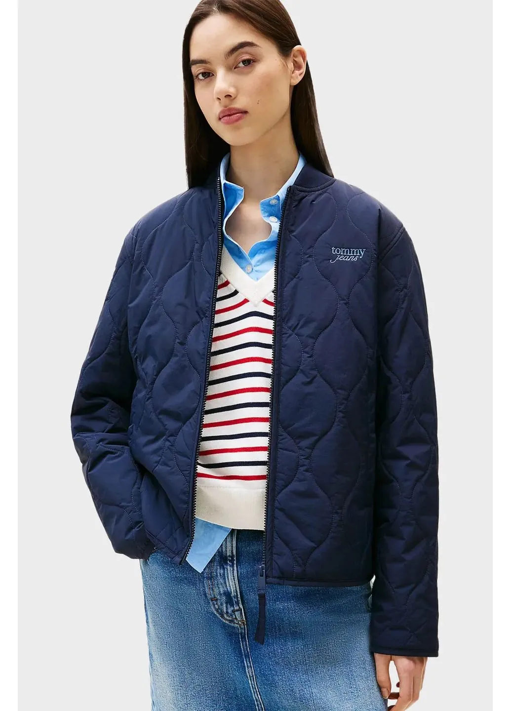 Куртка Tommy Jeans на молнии (377658482)
