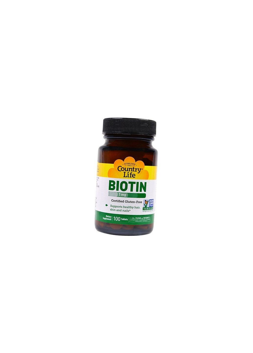 Биотин, Biotin 1000, 100таб (36124045) Country Life (293254771)