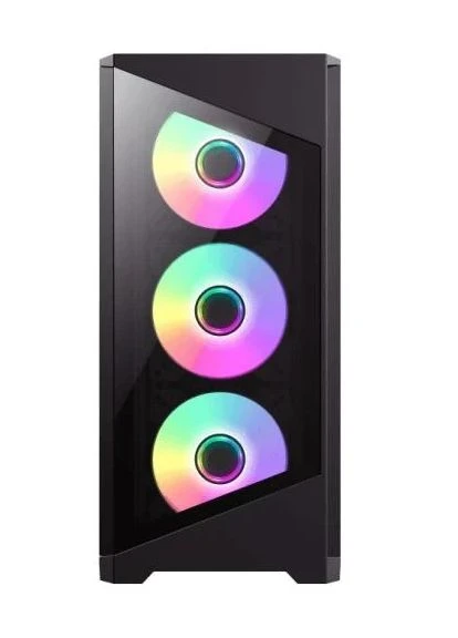 Корпус Destroyer TGB, Black, без БЖ, Mid Tower, для MicroATX / Mini-ITX, 1xUSB 3.0 / 2xUSB 2.0, макс. CPU - 165 мм / VGA - 410 GameMax (393161552)