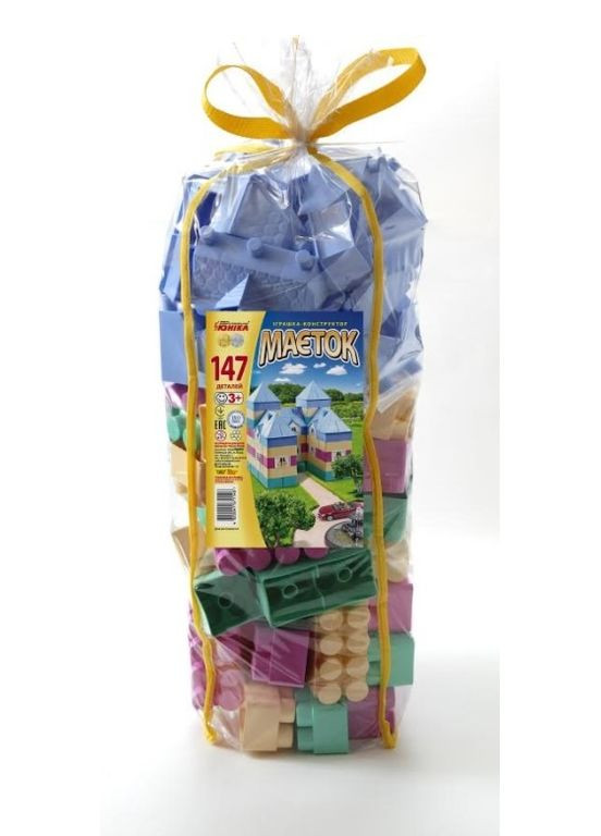 Конструктор МАЕТОК (147 дет.) пастельный Home (338438801)