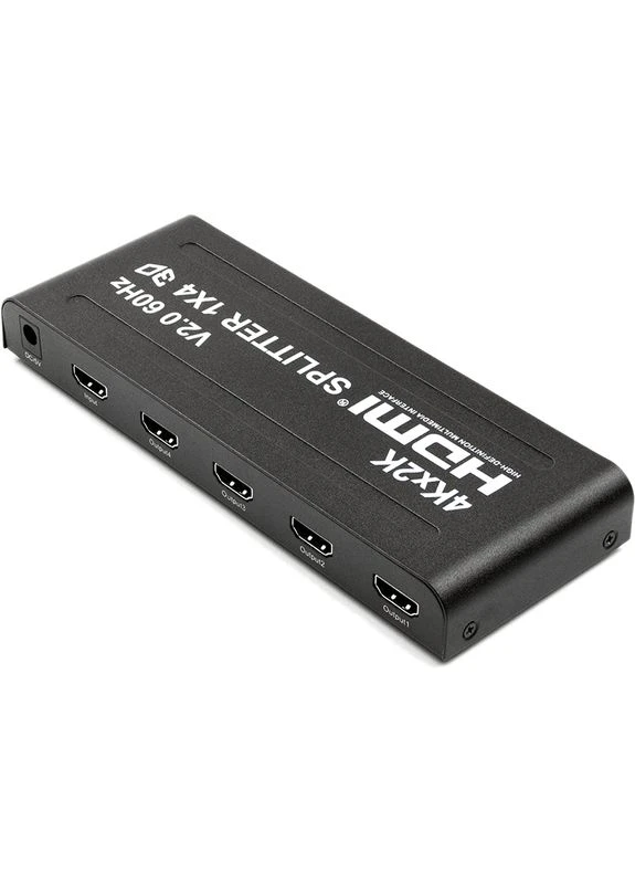 Сплиттер HDMI 1x4 V2.0, 3D, 4K/60hz (HDSP4-V2.0) PowerPlant (340912389)