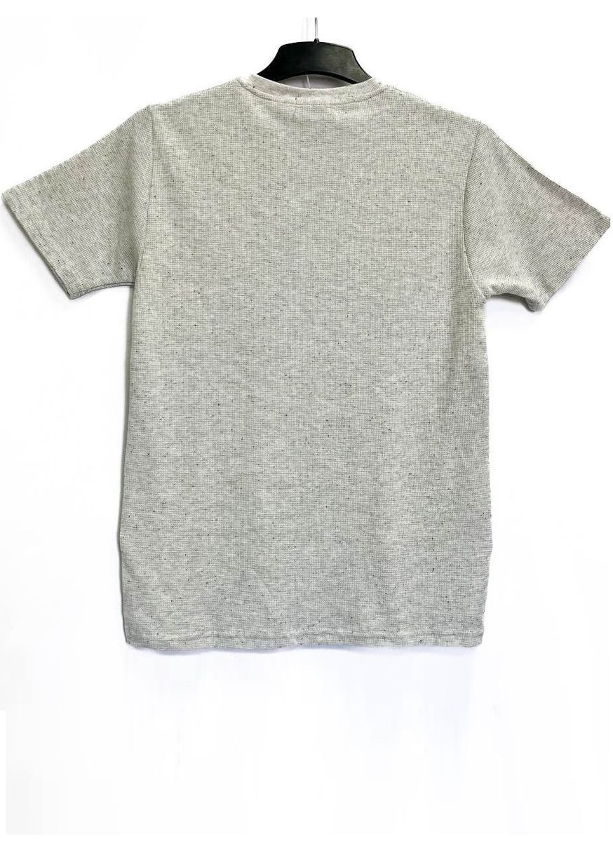 Серая футболка-поло для мужчин Primark