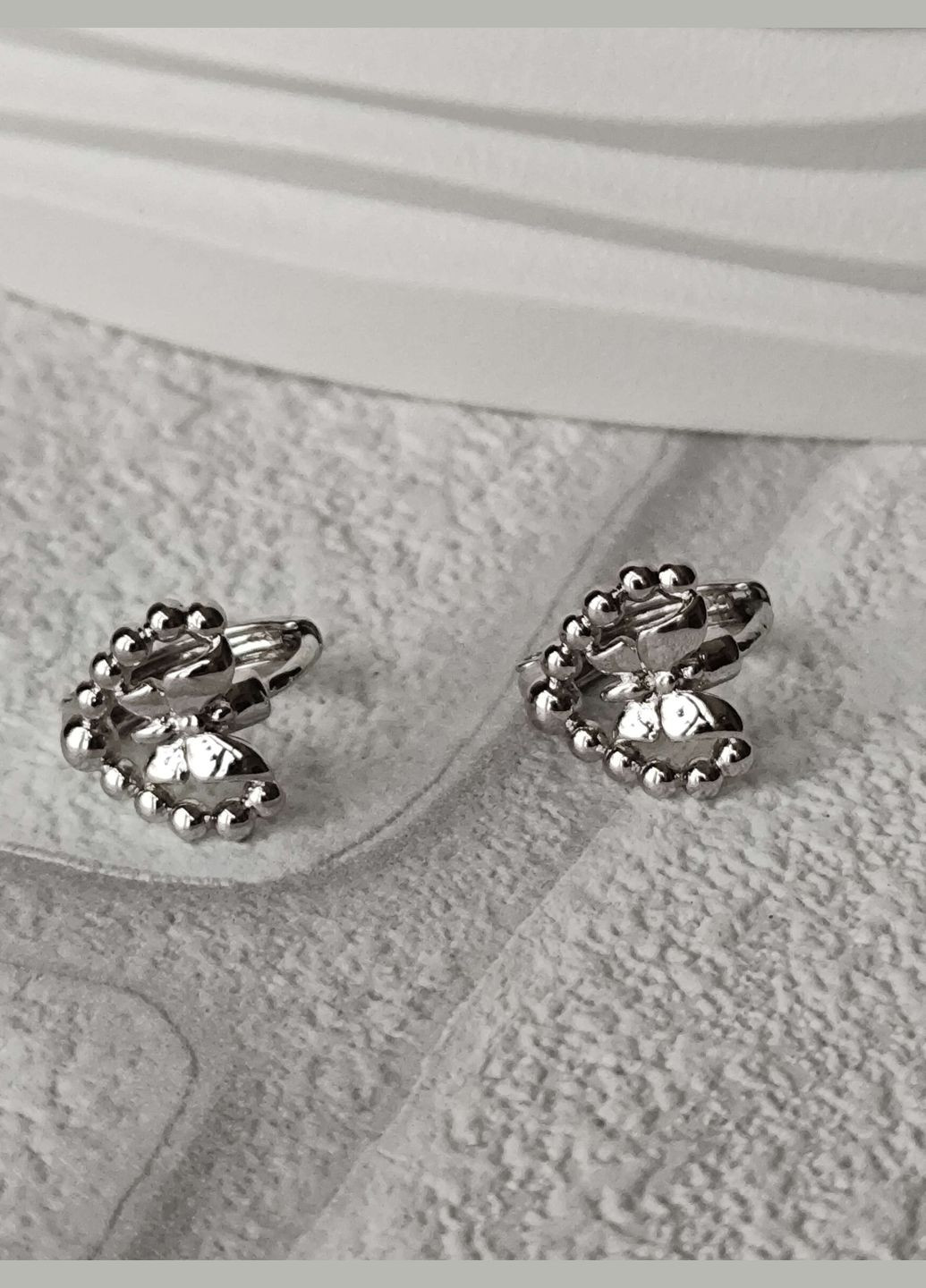 Дитячі сріблясті сережки ксюпінг xuping родій медсталь Xuping Jewelry (337503365)