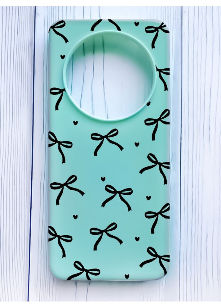 Матовый чехол на Xiaomi Redmi 14C/Poco C75 Бантики (принт 405) Creative (355406468)