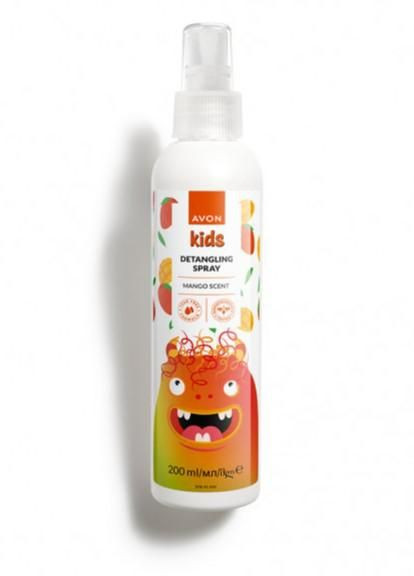 Дитячий спрей для полегшення розчісування волосся з ароматом манго Avon (301425194)
