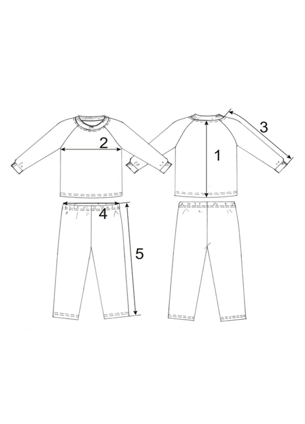 Синяя всесезон пижама детская кулир м.д-123 якоря реглан + брюки Ярослав