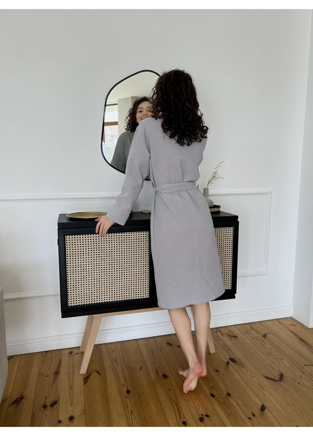 Вафельный халат, кимоно XL Vishnya (360240388)