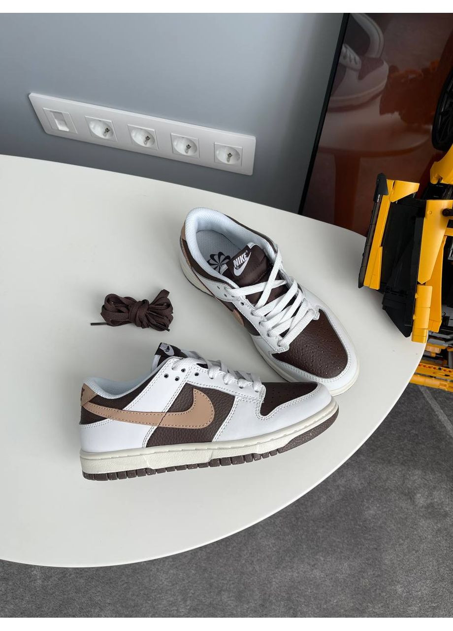 Коричневі Осінні кросівки чоловічі і жіночі nike sb dunk low grey brown beige | найк сб данк низькі коричневі No Brand