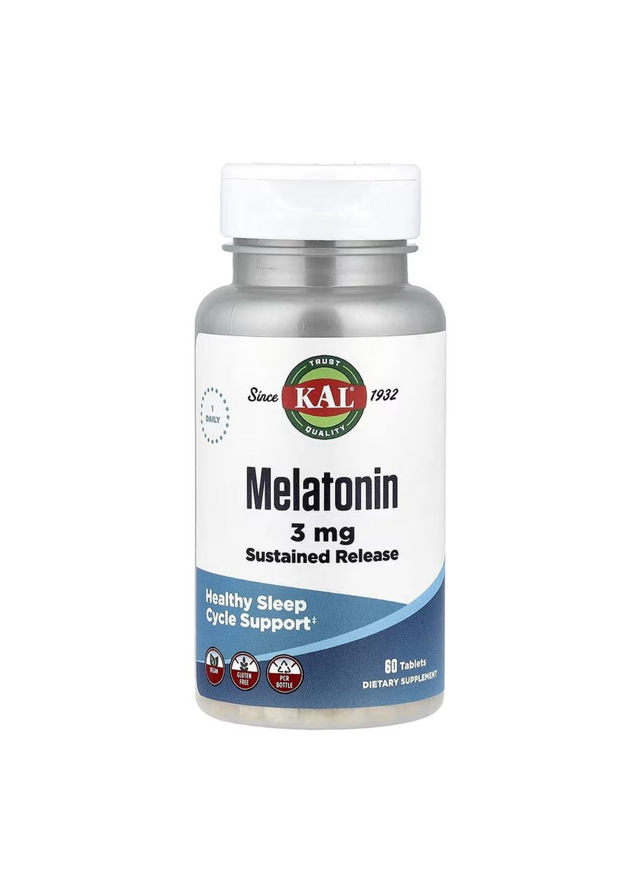 Melatonin 3mg - 60 tabs KAL (369400334)