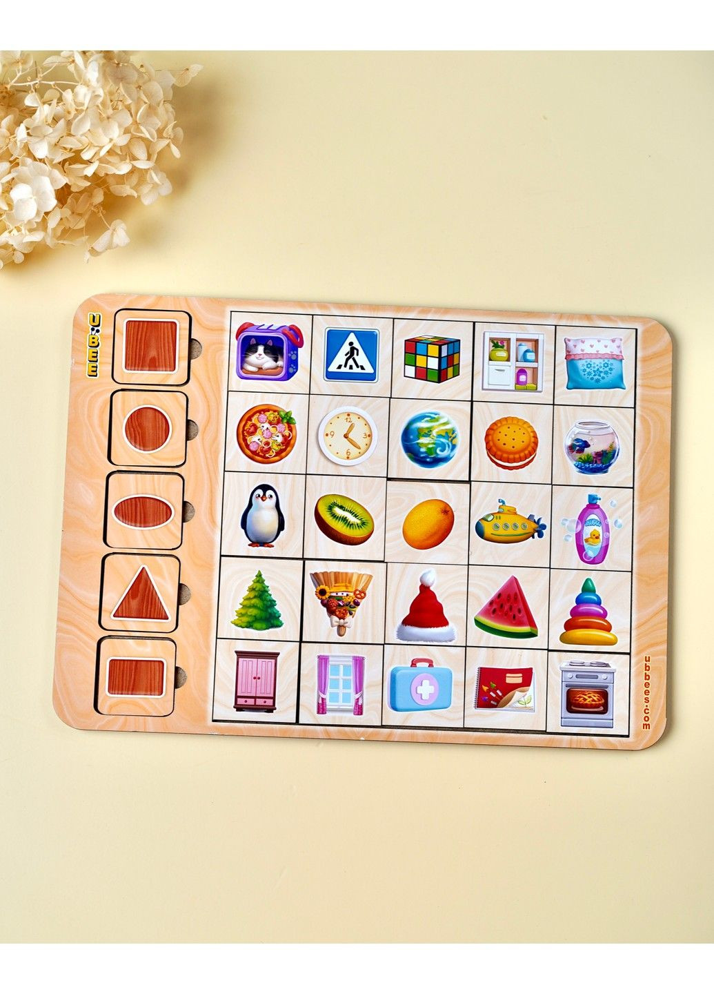 Вкладки "Асоціації - геометричні фігури" ПСД 097 Ubumblebees (303133448)