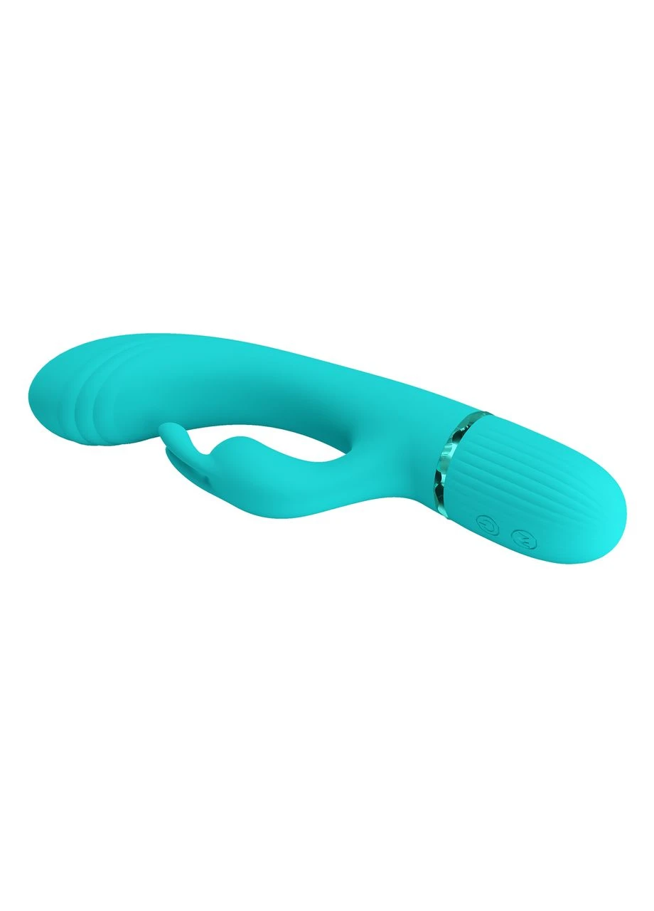 Вібромасажер для стимуляції точки G та клітора Gcocco Light green, BW-500060-1 Pretty Love (383105294)