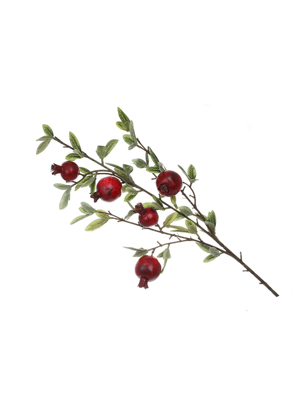 Декоративная ветвь с плодами граната, 81см. No Brand (301208865)