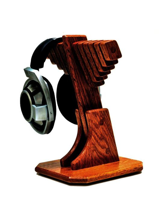 Стойка для наушников из дерева Джеймс латте (НУП-003616) No Brand (328414758)