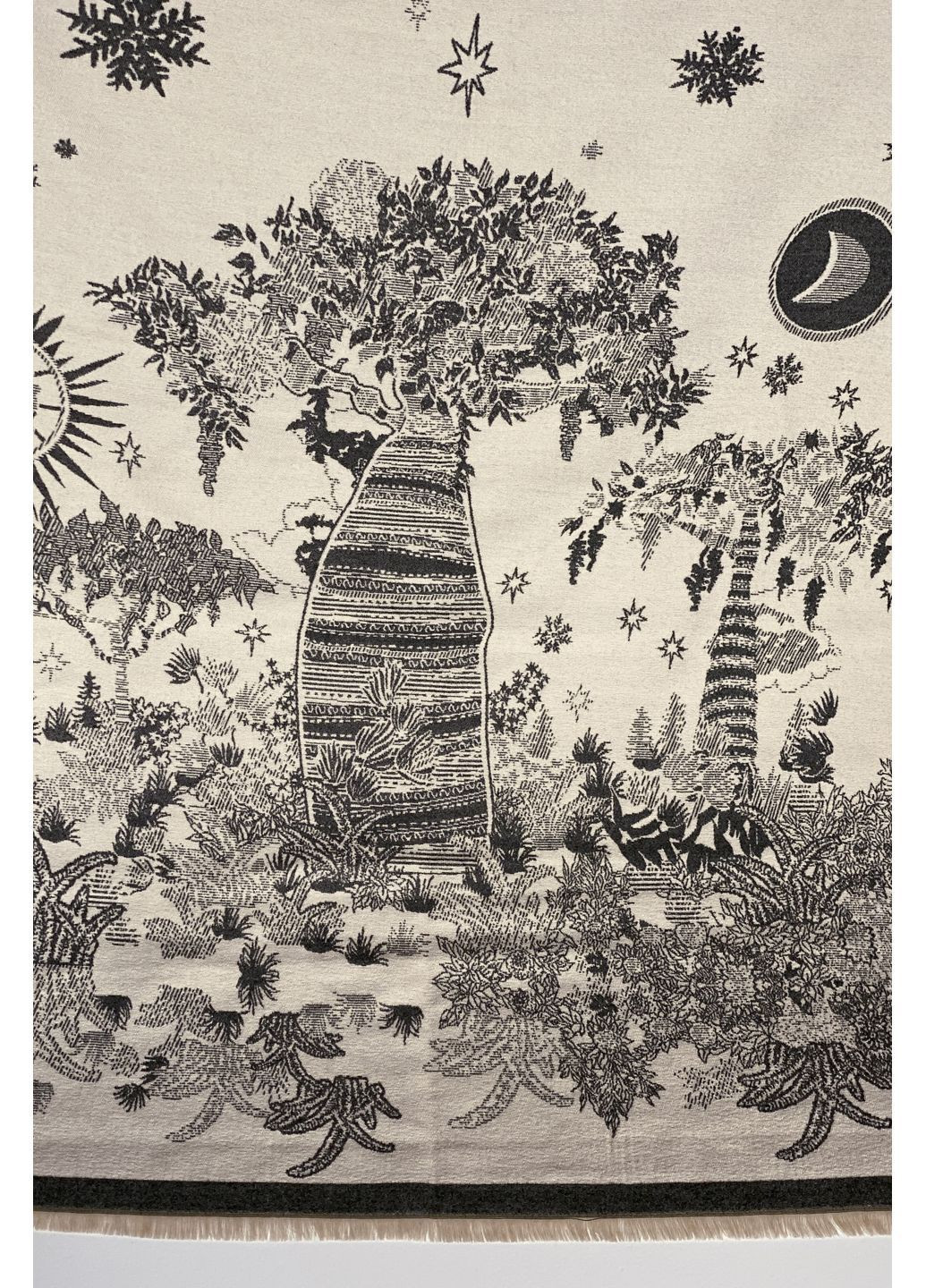 Шарф двусторонний рисунок CHICLY (366868958)