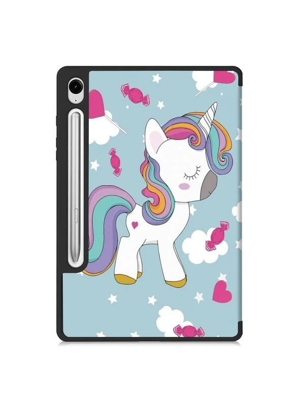 Чохол-книжка Flexible TPU Mate для Samsung Galaxy Tab S9 (SM-X710/SM-X716)/S9 FE (SM-X510/SM-X516B) Unicorn (712536) BeCover (341486839)