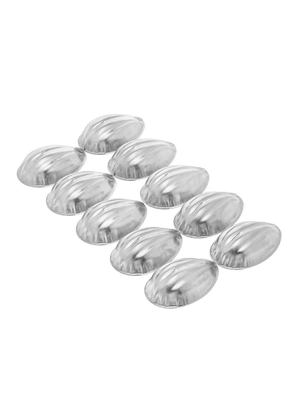 Металлические формочки порционные для выпечки печенья орешки с ребристой поверхностью Master Class (322765911)