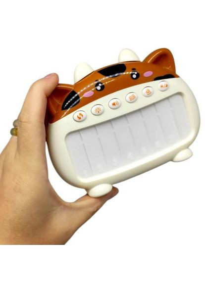 Дитяче піаніно MIC Корова мультифункціональний електронний музичний інструмент для дітей та дорослих іграшка ProDobro (367092257)