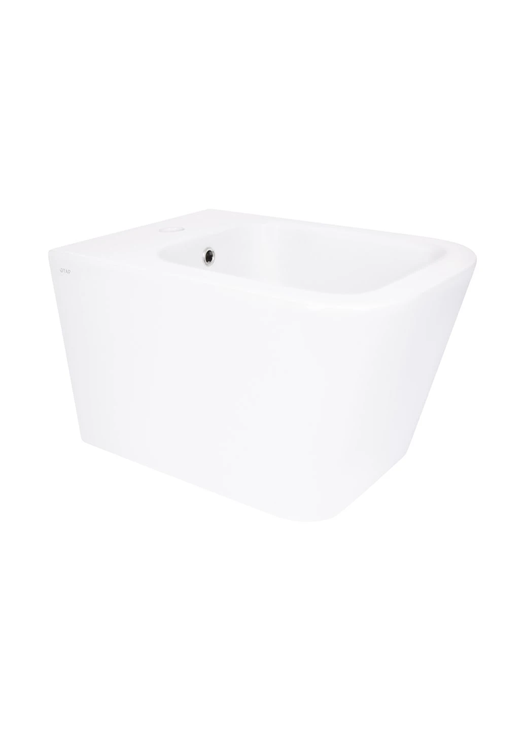Біде підвісне Crow 485х340х290 мм White Qtap QT05555371W (382938465)