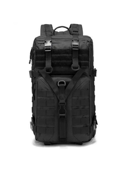 Тактичний рюкзак 45 літрів чоловічий чорний армійський солдатський Tosh (305074855)