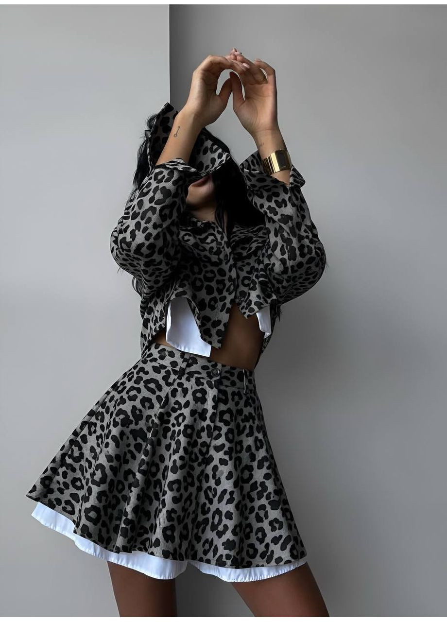 Женский костюм в принт Лео Osoblyva (327464222)