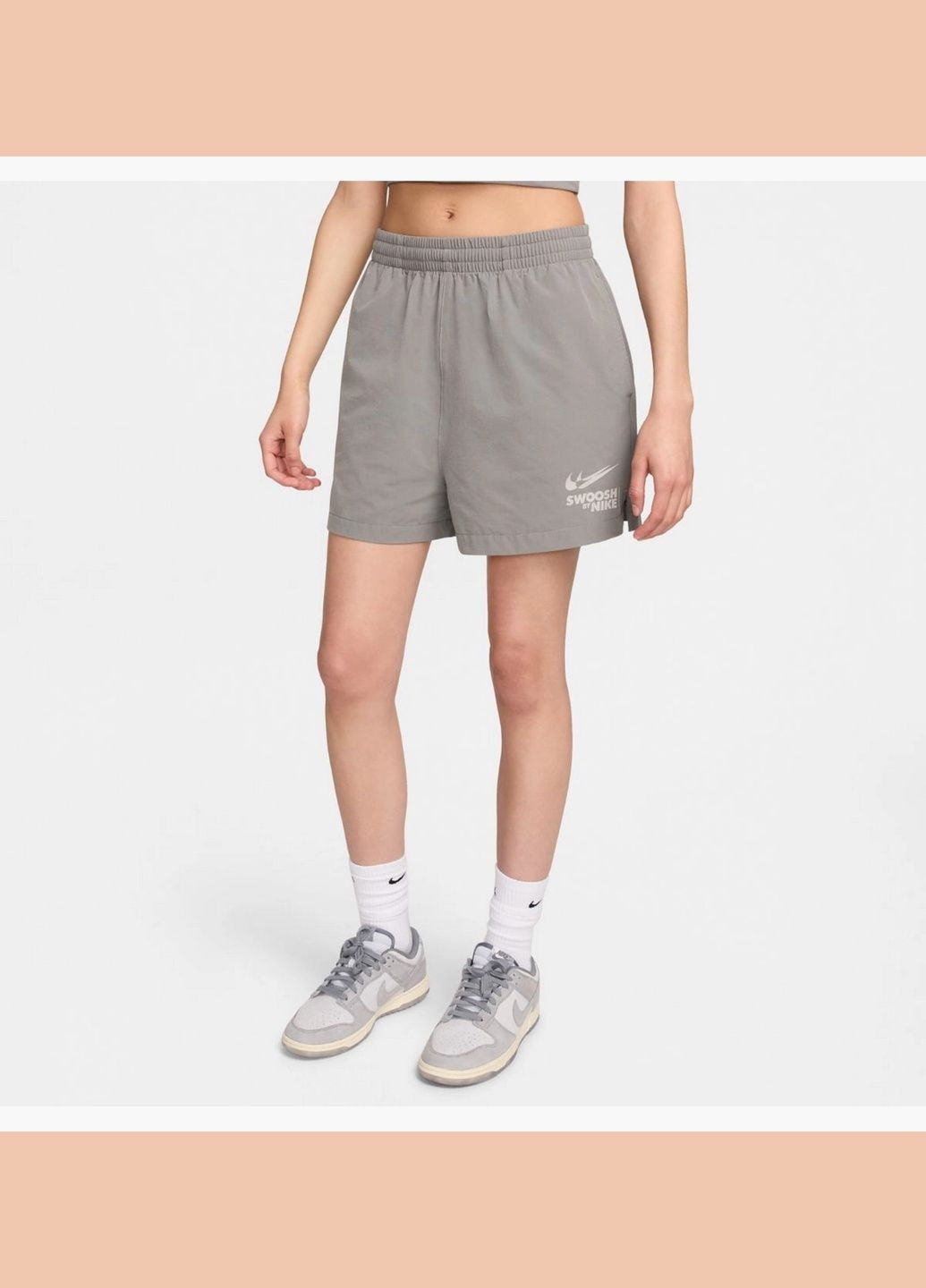 Шорти жіночі Nsw Woven Short Gls Grey HF5529-029 Nike (332609631)
